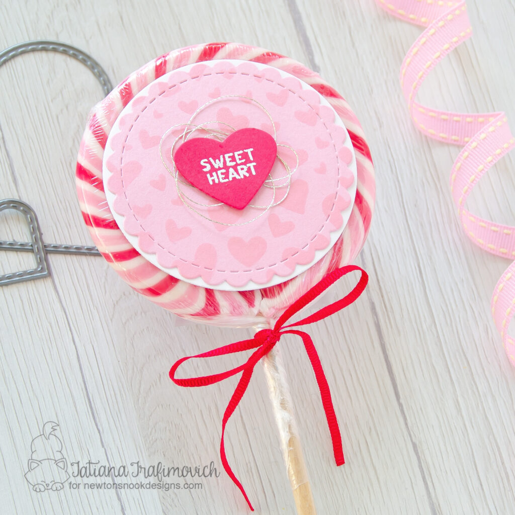 DIY Sweet Treats by Tatiana Trafimovich #tatianacraftandart - stamp and dies by Newton's Nook Designs #newtonsnook