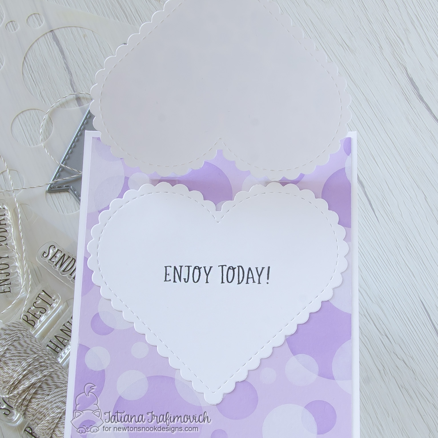 Celebrating You #handmade card by Tatiana Trafimovich #tatianacraftandart - Heartfelt Butterflies stamp set by Newton's Nook Designs #newtonsnook