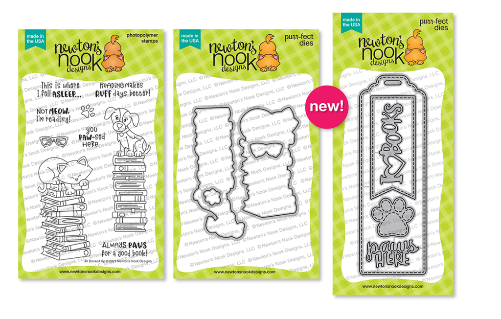 Newton's Nook Designs All Booked Up Stamp Set