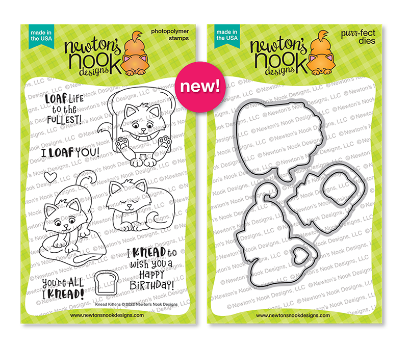 Newton's Nook Designs Knead Kittens Stamp Set