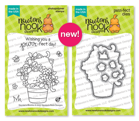 Newton's Nook Designs Newton's Blooms Stamp Set