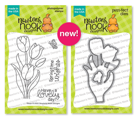 Newton's Nook Designs Tulips Stamp Set