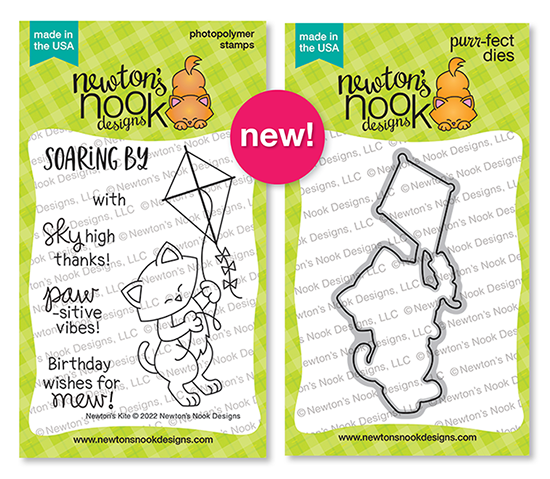 Newton's Nook Designs Newton's Kite Stamp Set