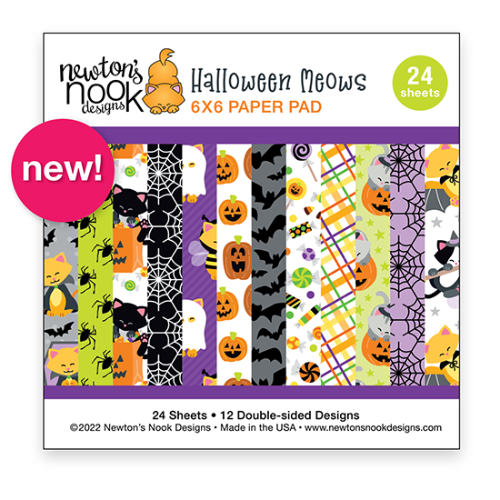 Newton's Nook Designs Halloween Meows Paper Pad