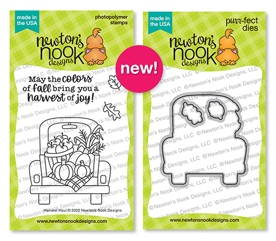 Newton's Nook Designs Harvest Haul Stamp Set