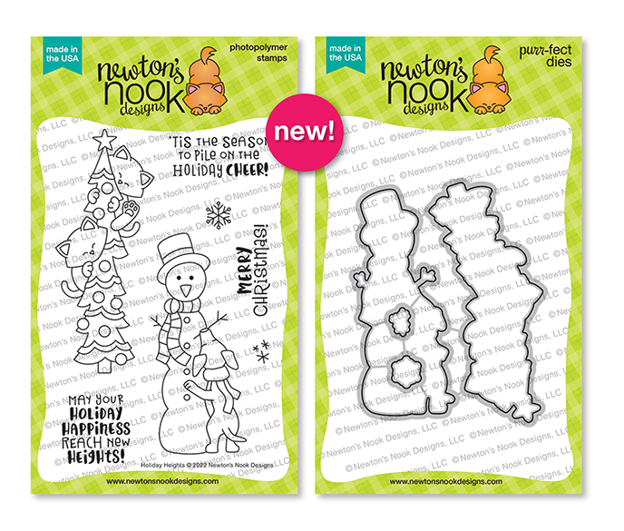 Newton's Nook Designs Holiday Heights Stamp Set