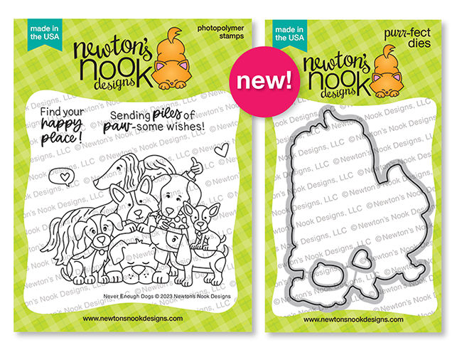 Newton's Never Enough Dogs Stamp Set