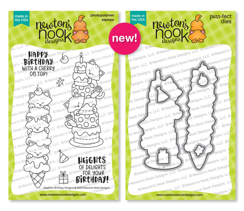 Newton's Nook Designs Newton's Birthday delights Stamp Set