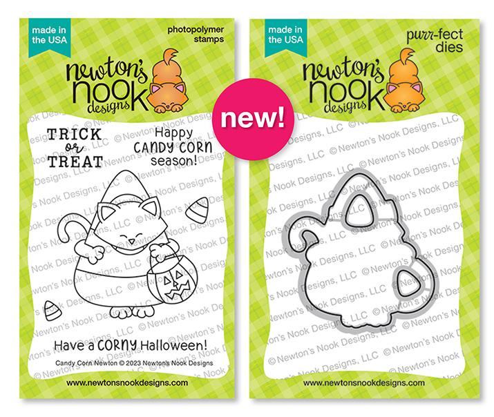 Newton's Nook Designs Candy Corn Newton Stamp Set