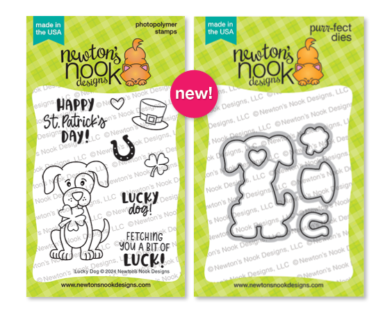 Newton's Nook Designs Lucky Dog Stamp Set