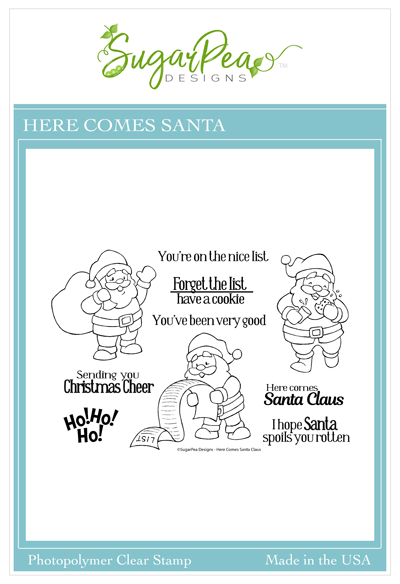 Here Comes Santa Claus Stamp Set by SugarPea Designs #sugarpeadesigns