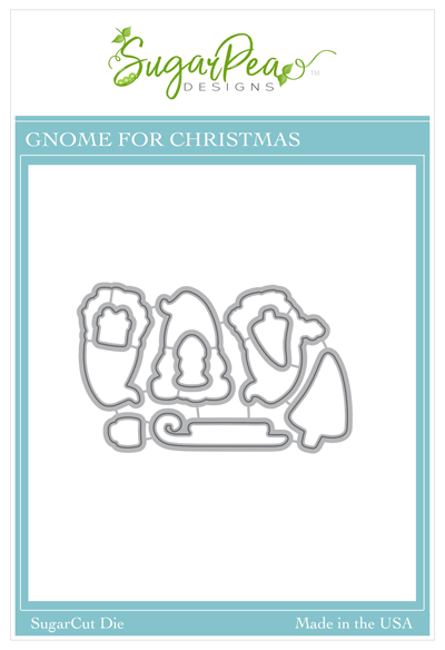Gnome For Christmas SuagrCut by SugarPea Designs